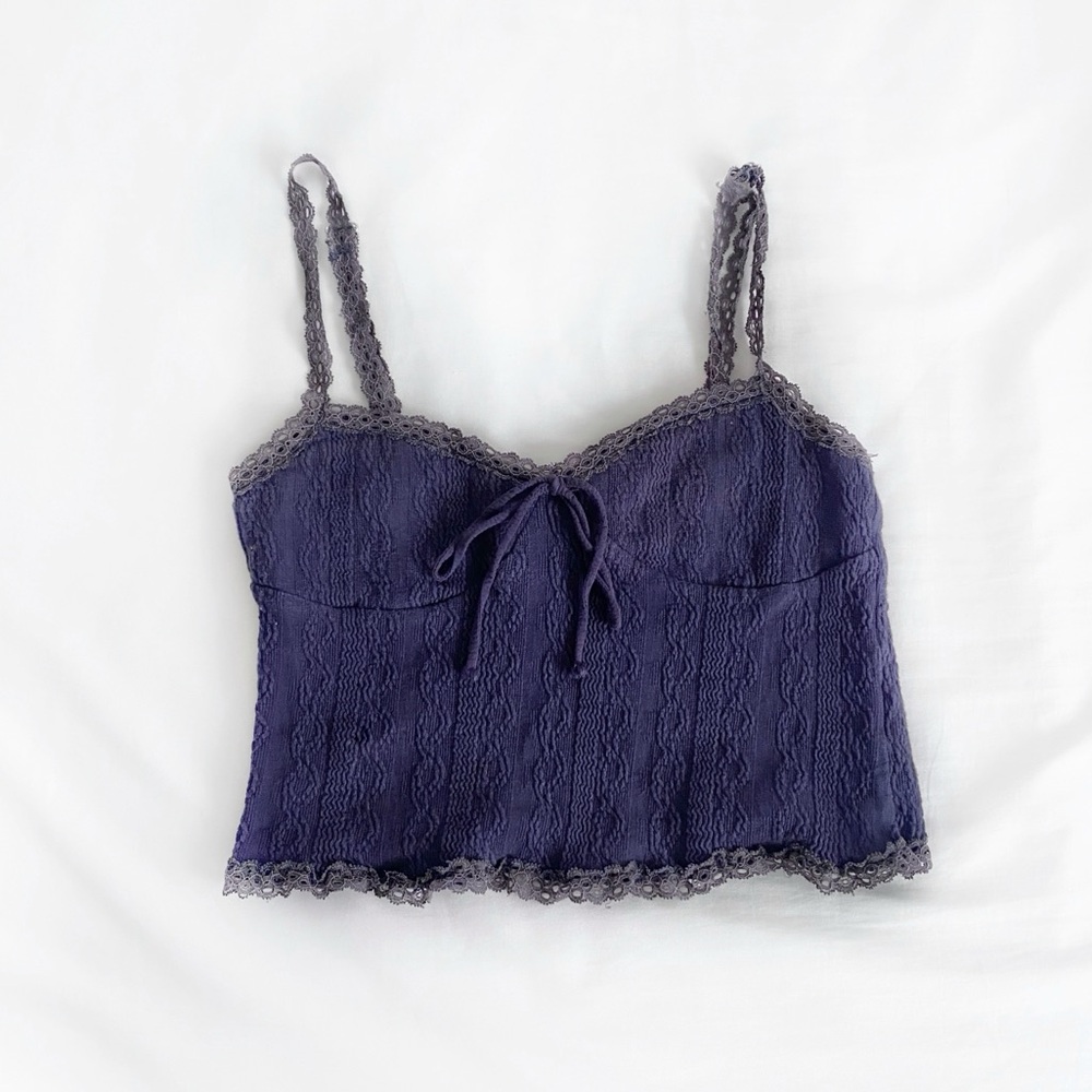 Edikted Lacey Knit Tank